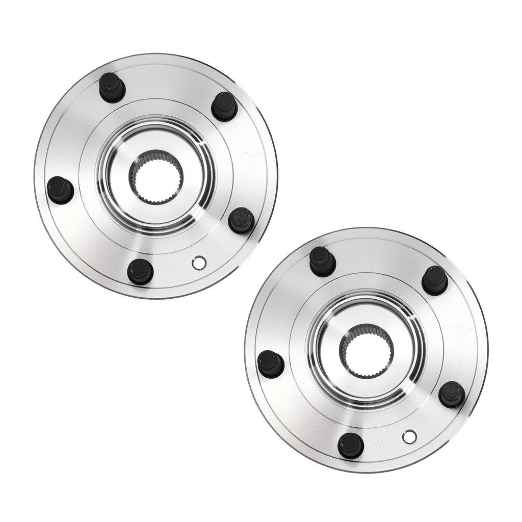 Pair Wheel Hub Assembly WE60539 for Ford Edge Flex Taurus Lincoln MKS MKT (2007–2019)