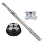 Set of 2 Rear Axle Shaft & Hub for Yamaha Big Bear 350 YFM350FW (1997–1999)