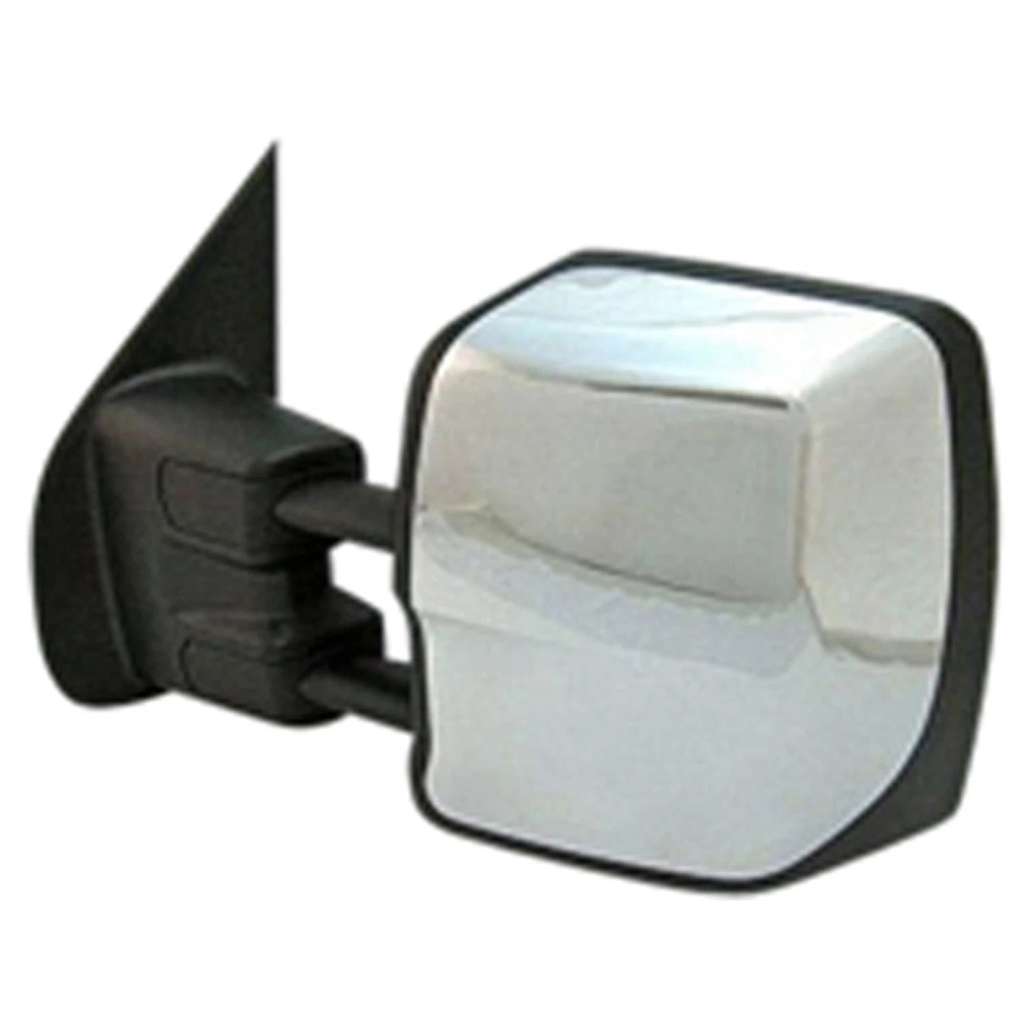 Replacement Chrome Driver Side Power Door Mirror w/Heated Glass