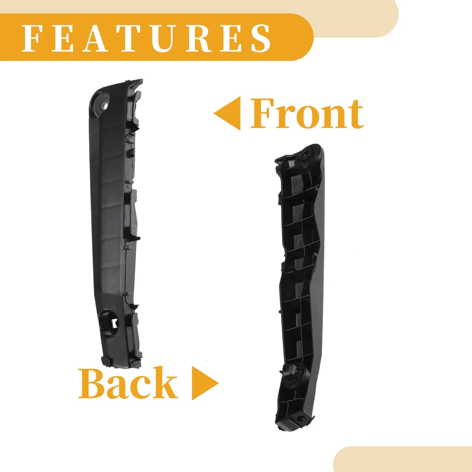 LH Front Bumper Support Bracket for Toyota Camry & Hybrid (2012–2014)