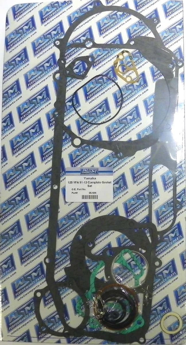 Complete Gasket Kit for Yamaha 125 Breeze/Grizzly (1989–2013) 25-506
