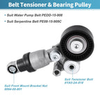 Automatic Belt Tensioner Pulley Assembly No.PE0315980C for Mazda 3 6 CX-3 CX-30 (2014–2021)