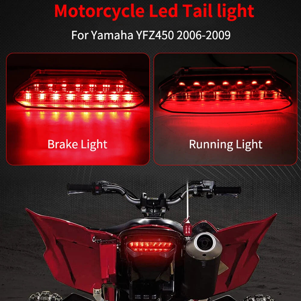 LED Rear Taillight for Yamaha YFZ450 (2006–2009)