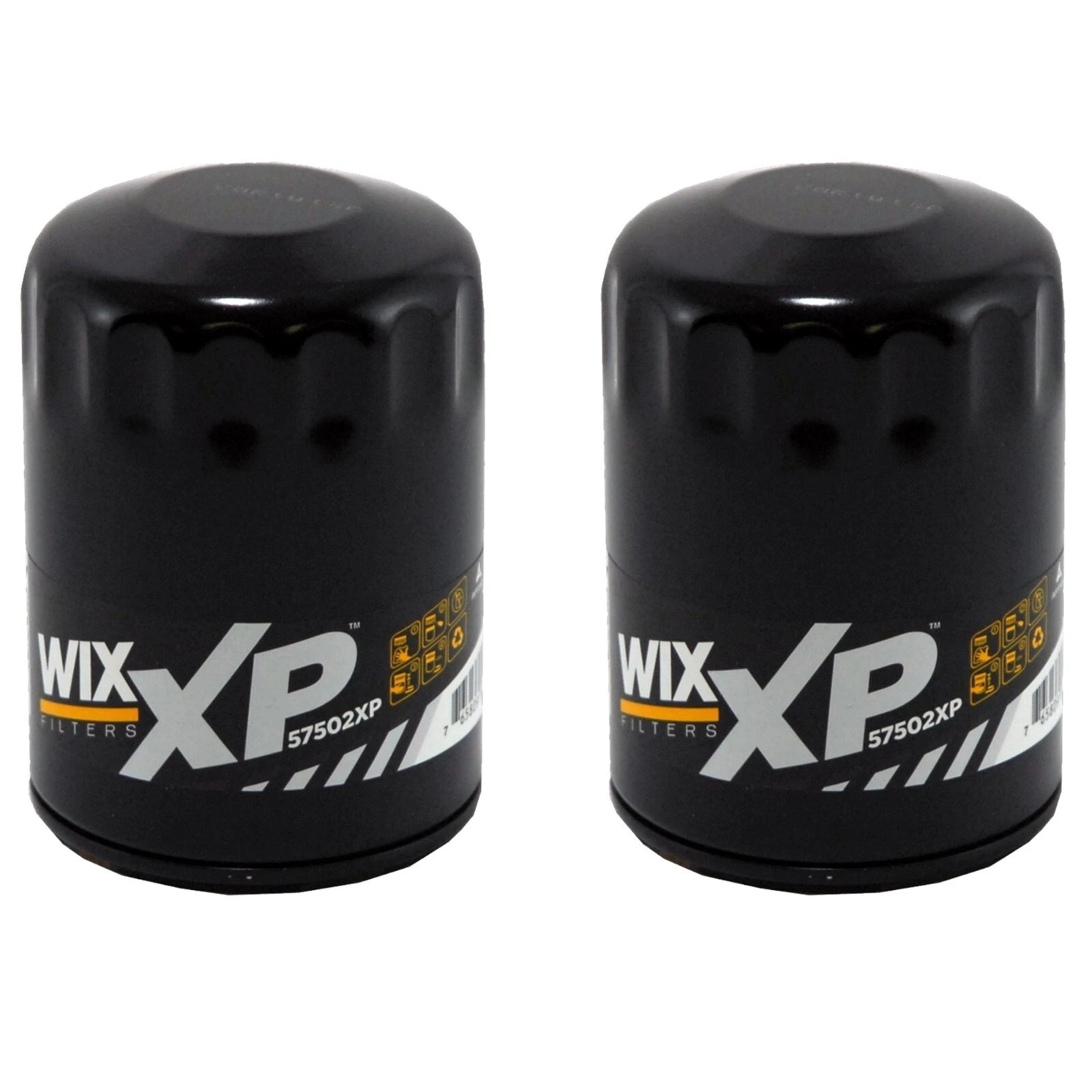 Set of 2 Wix Engine Oil Filters for Ford Mazda Lincoln Mercury (Spin-On)