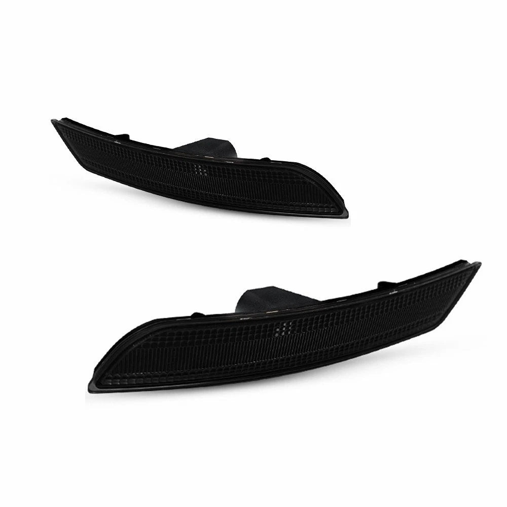 2X Smoked Lens Front Side Marker Lights for Cadillac XTS (2013–2017)