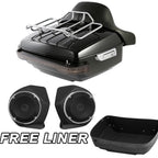 Trunk Pad Rack Speaker Light for Harley CVO Electra Street Glide (2014–Present)