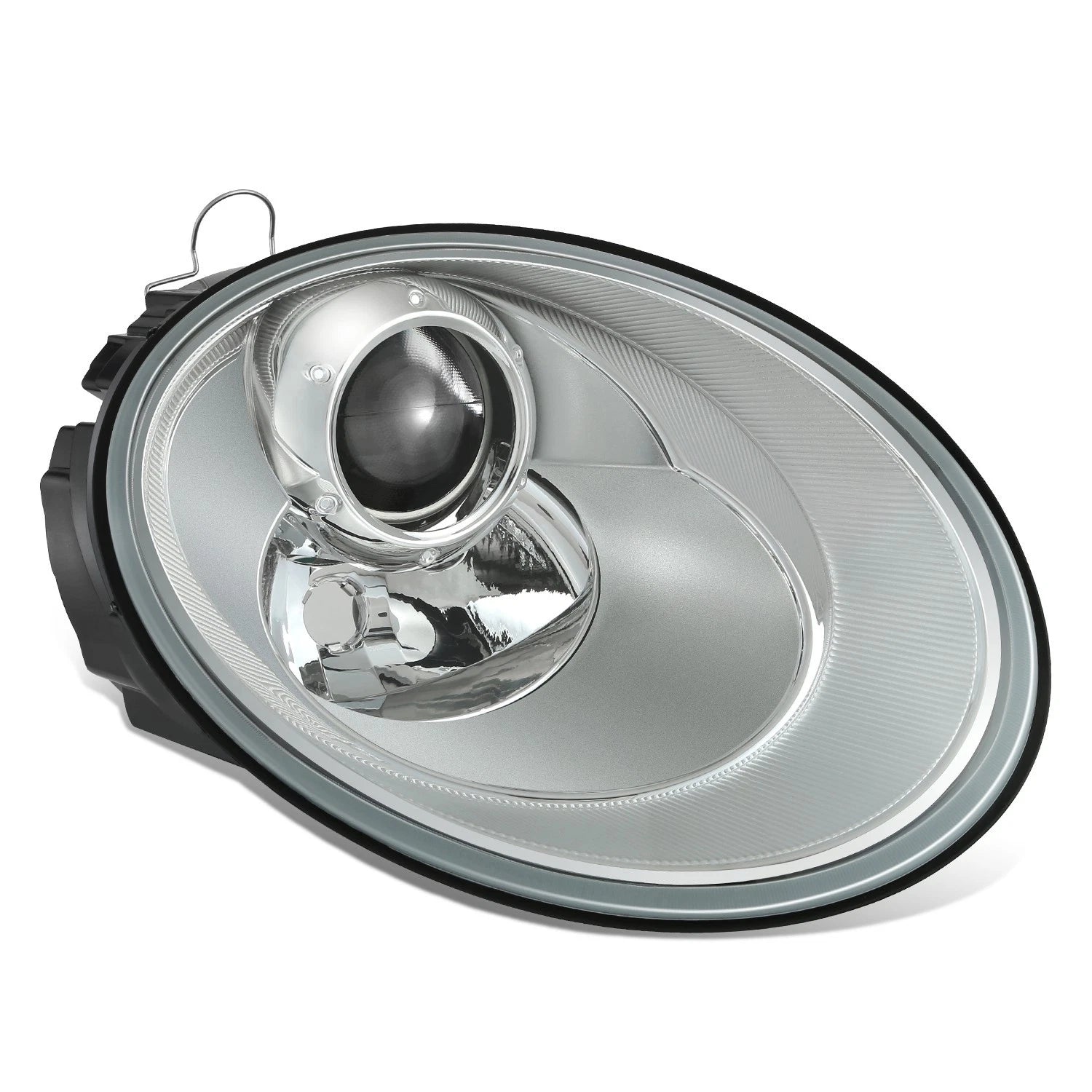 Chrome Clear Projector Headlight Lamp for Volkswagen Beetle (2006–2010)