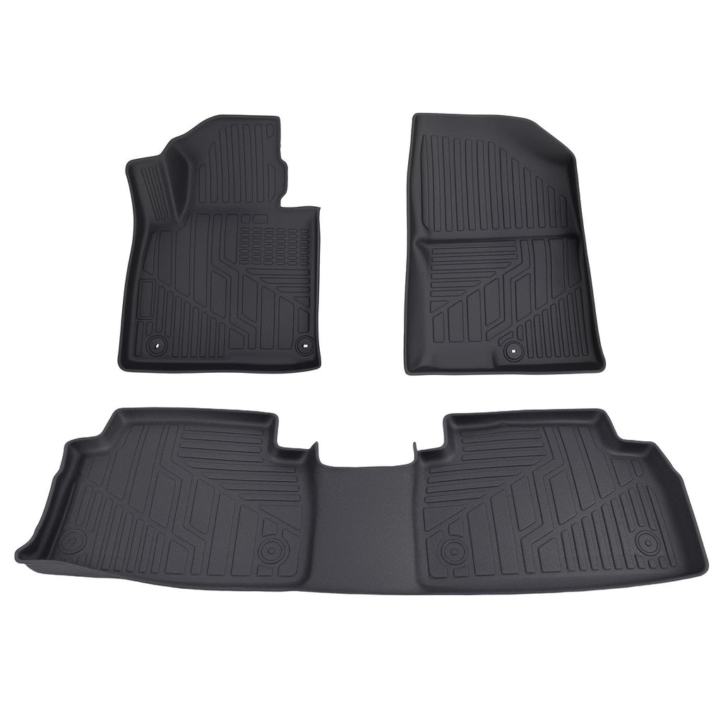 TPE Carpet Floor Mats for Hyundai Santa Fe (2019–2020) Anti-Slip Waterproof