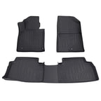 TPE Carpet Floor Mats for Hyundai Santa Fe (2019–2020) Anti-Slip Waterproof