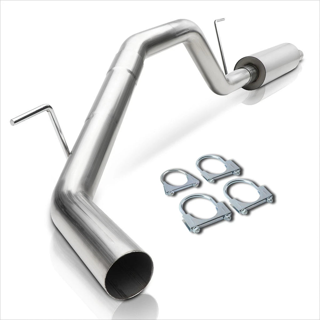 3"OD In/Outlet Aluminized Catback Muffler Exhaust System for Titan (2004–2006)
