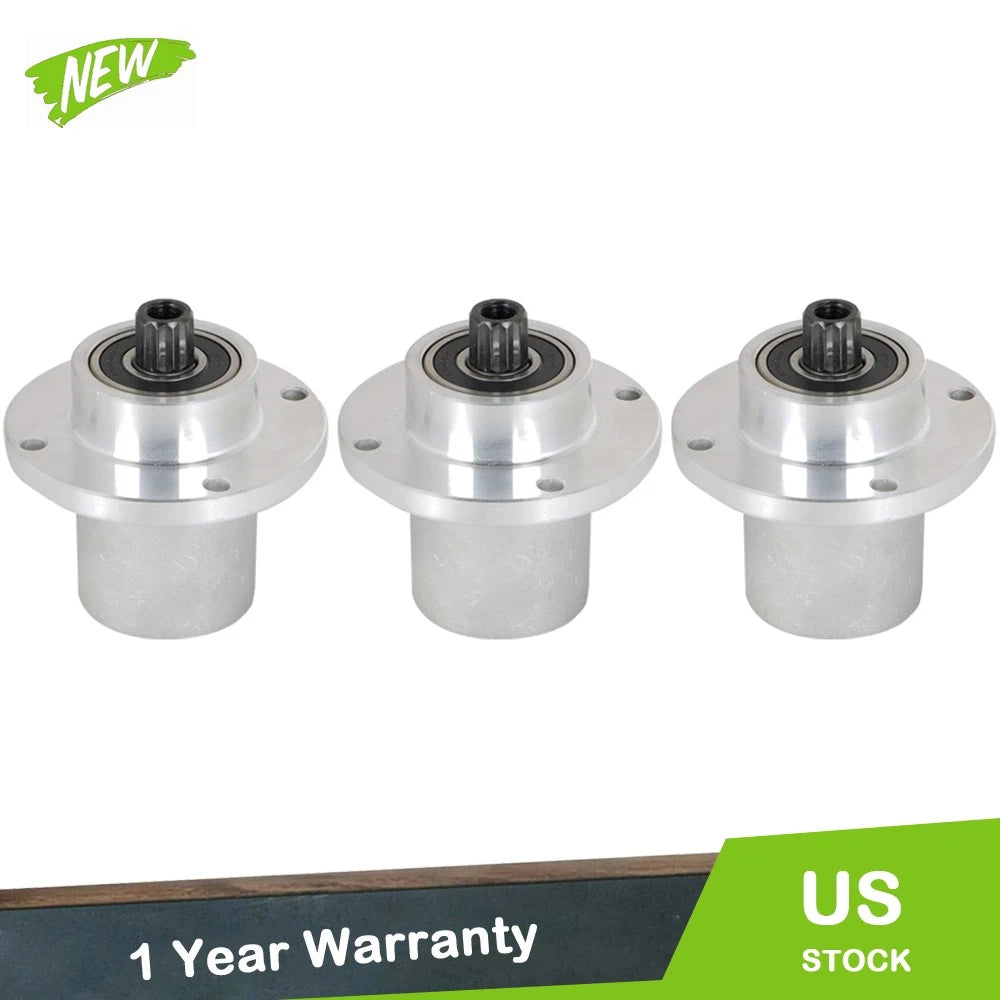 3 Pack Deck Spindle for Hustler FasTrak Mini Z (YYYY–YYYY)