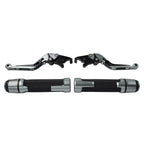 Titan Extendable Brake Clutch Levers Grip Set for Ducati Monster (2008-2015)