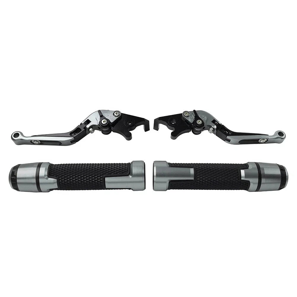 Titan Extendable Brake Clutch Levers Grip Set for Ducati Monster (2008-2015)