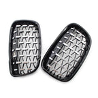 Honeycombe Style Front Bumper Grill Mesh Grille Trim for BMW 1 Series (2011–2014)