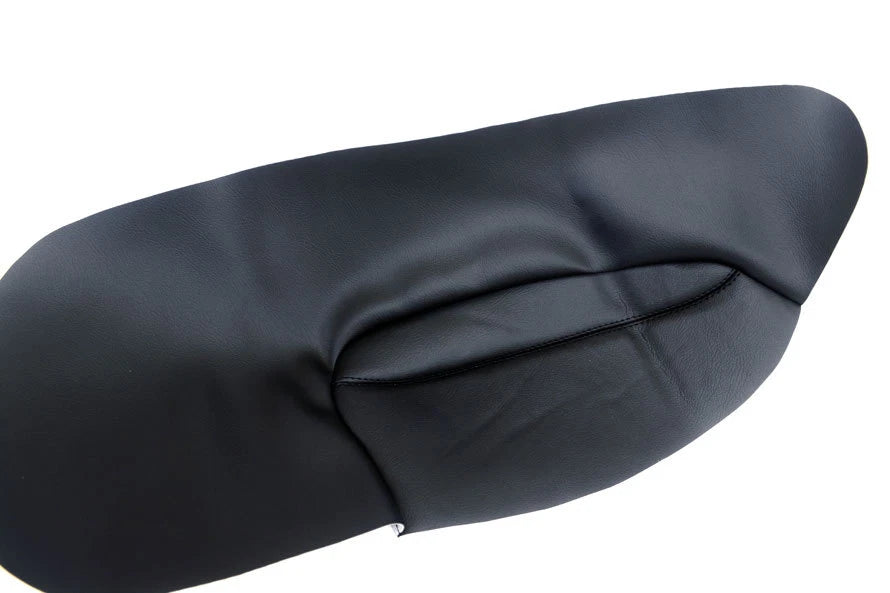 Front Door Panel Insert for Jetta (1999–2004) Black PVC Leather