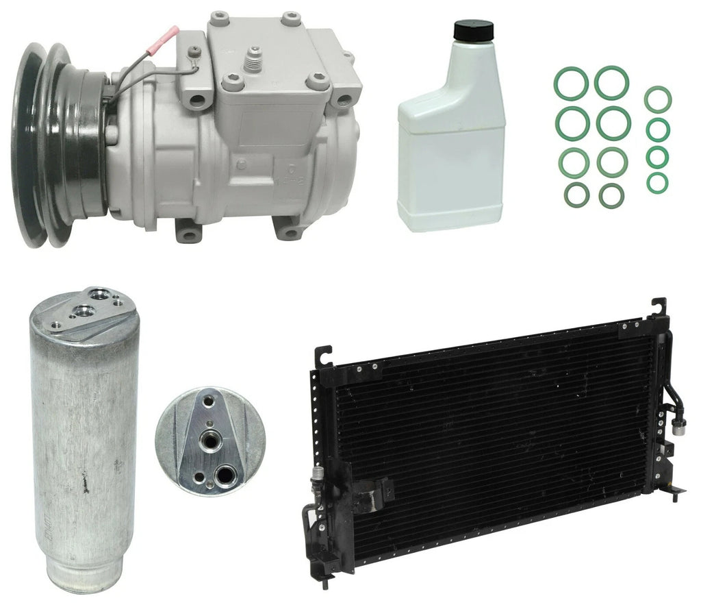 A C Compressor Kit Replacement with Condenser for Toyota Hilux (2005-2015)