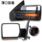Driver Tow Power Heated Chrome Side Mirror for Ford F150 (2004–2014)