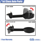 Left Manual Folding Mirror for Chevrolet Express GMC Savana (2003-2017)