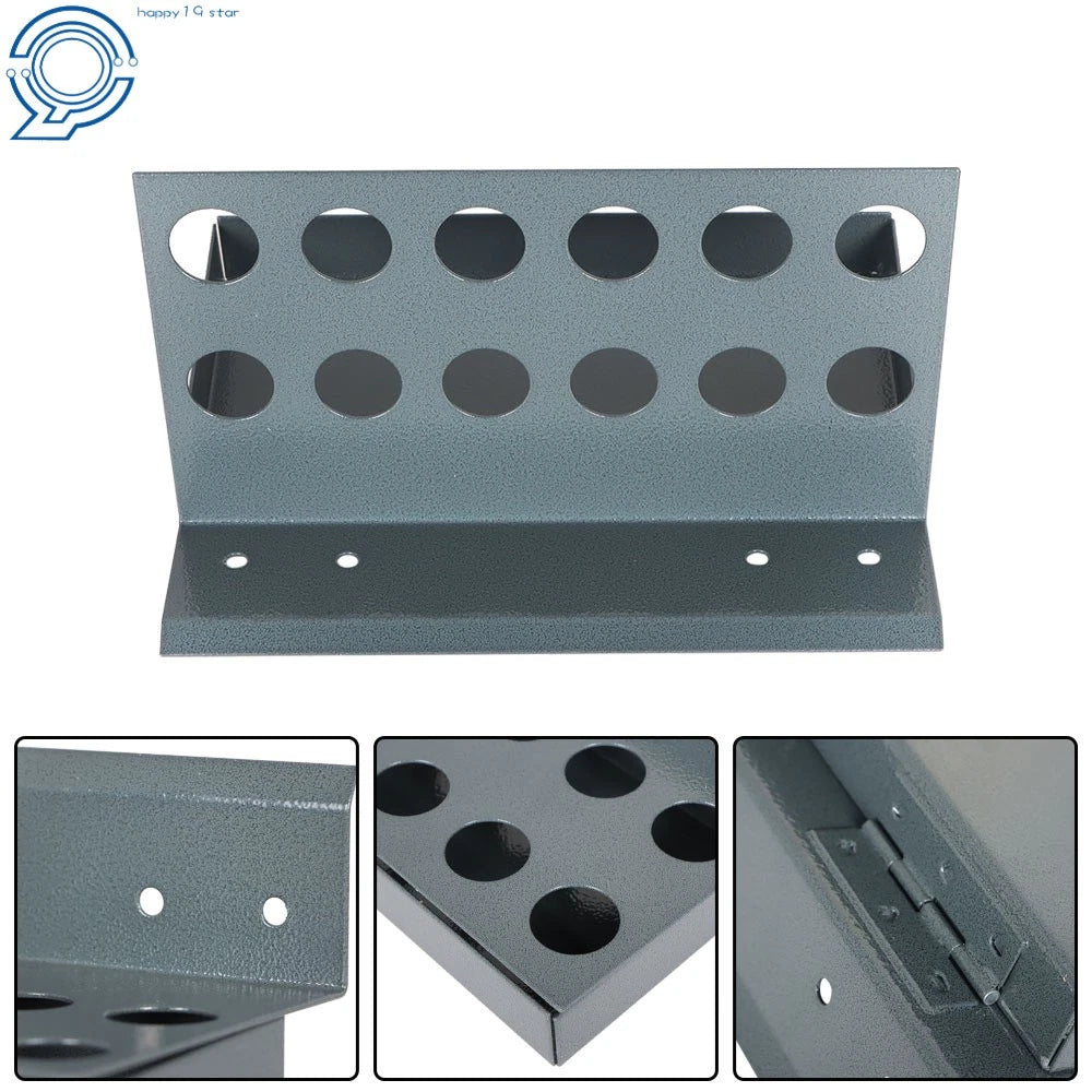 12-Hole Collets Rack for R8
