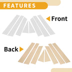 8 Pcs Door Pillar Window Trim for Nissan X-Trail (2013–2020) Chrome
