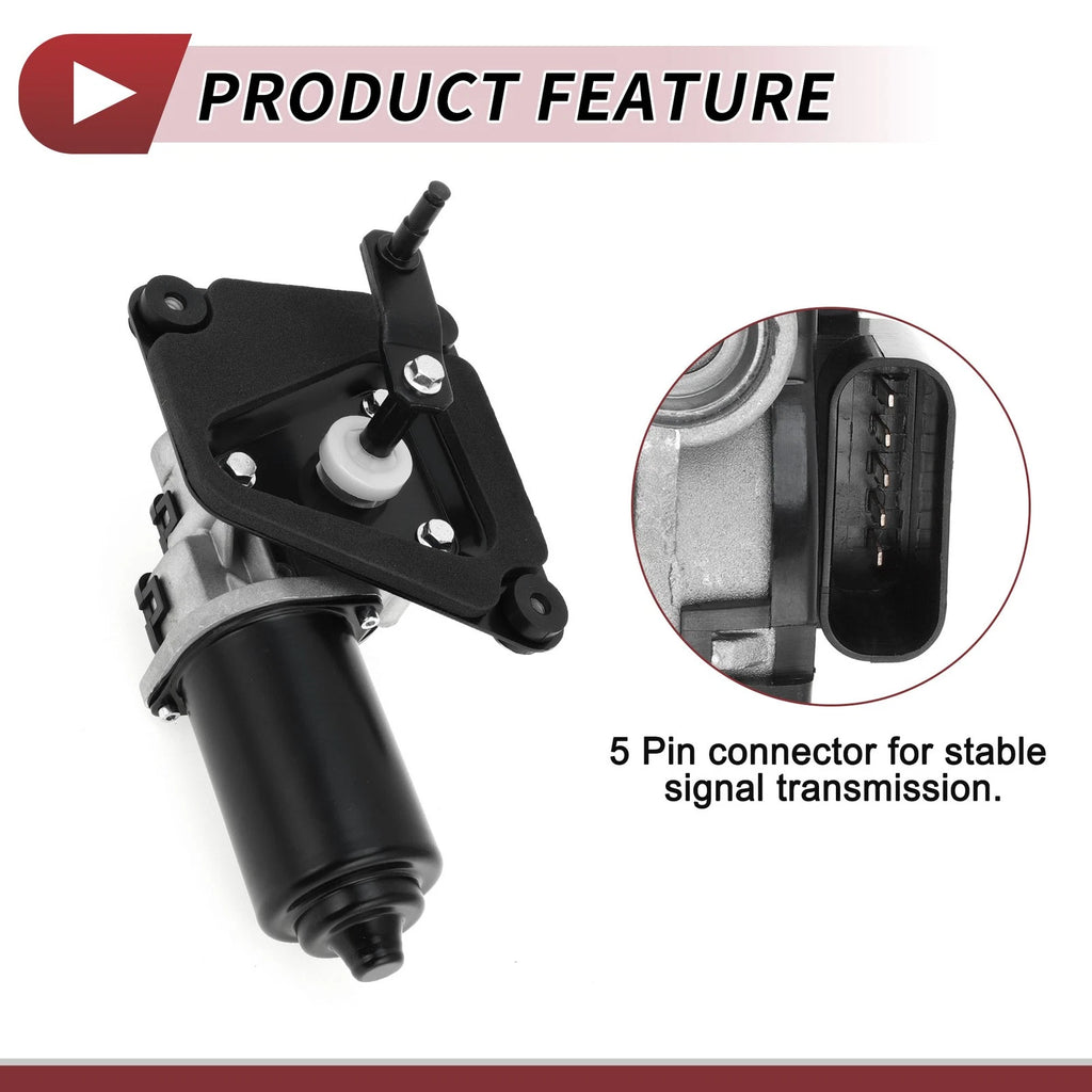 Front Windshield Wiper Motor for Ford F-150 (1987–1996) No.F5HZ-17508-A
