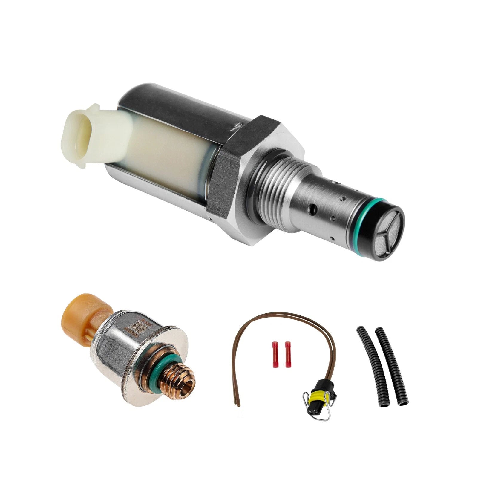 6.0 IPR Valve w/ ICP Control Sensor & Pigtail for Ford F250 F350 F450 F550 (2003–2010)