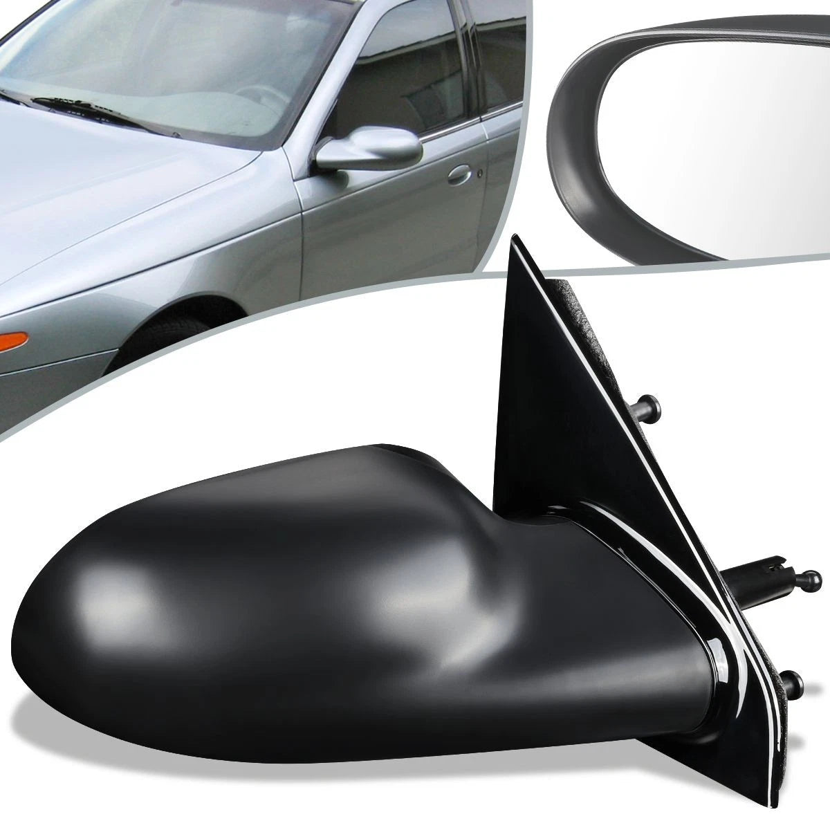 OE Style Manual Side View Door Mirror Right for Saturn LW L300 (2000–2005) GM1321236