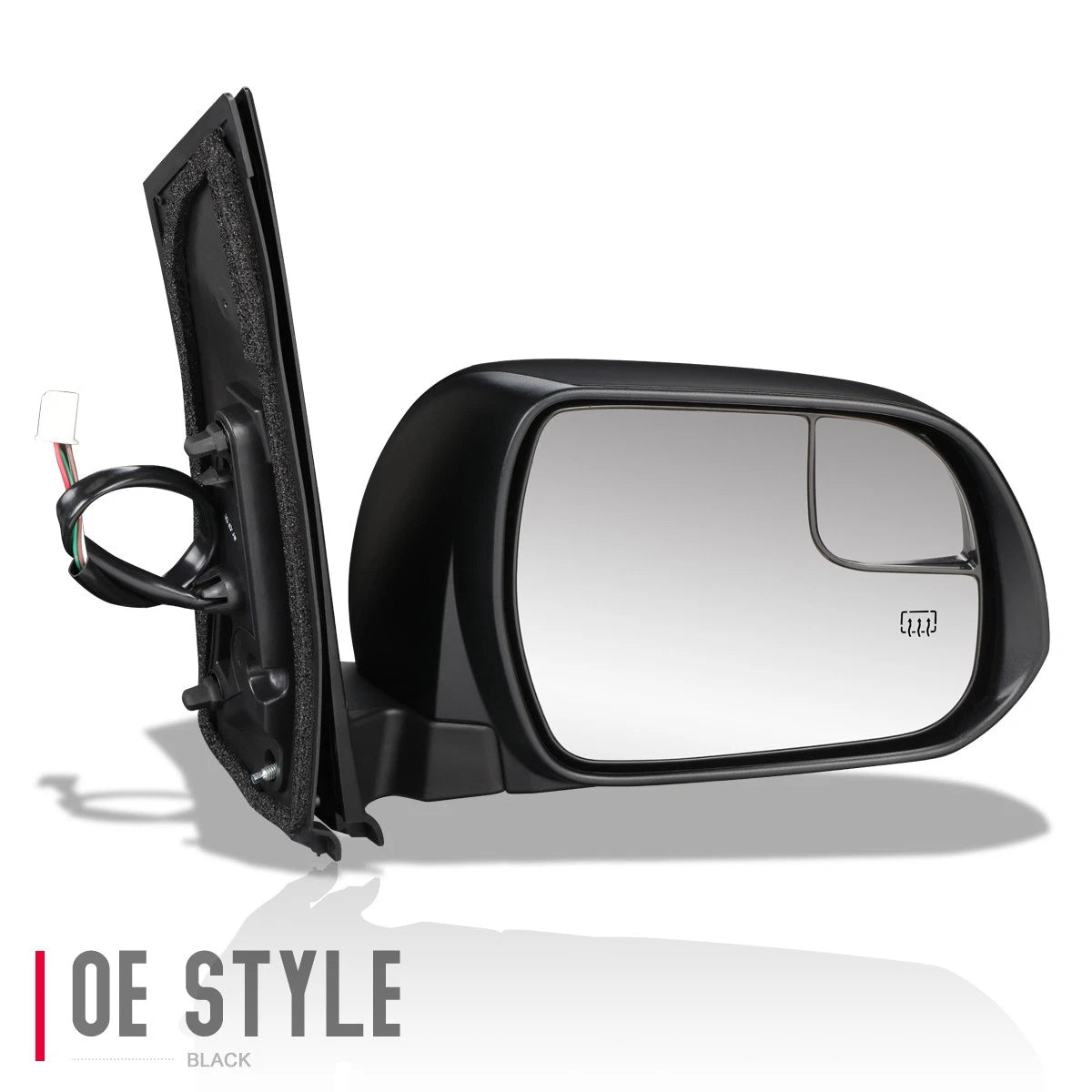 Power Heated Spotter Door Mirror for Toyota Sienna (2015–2018)
