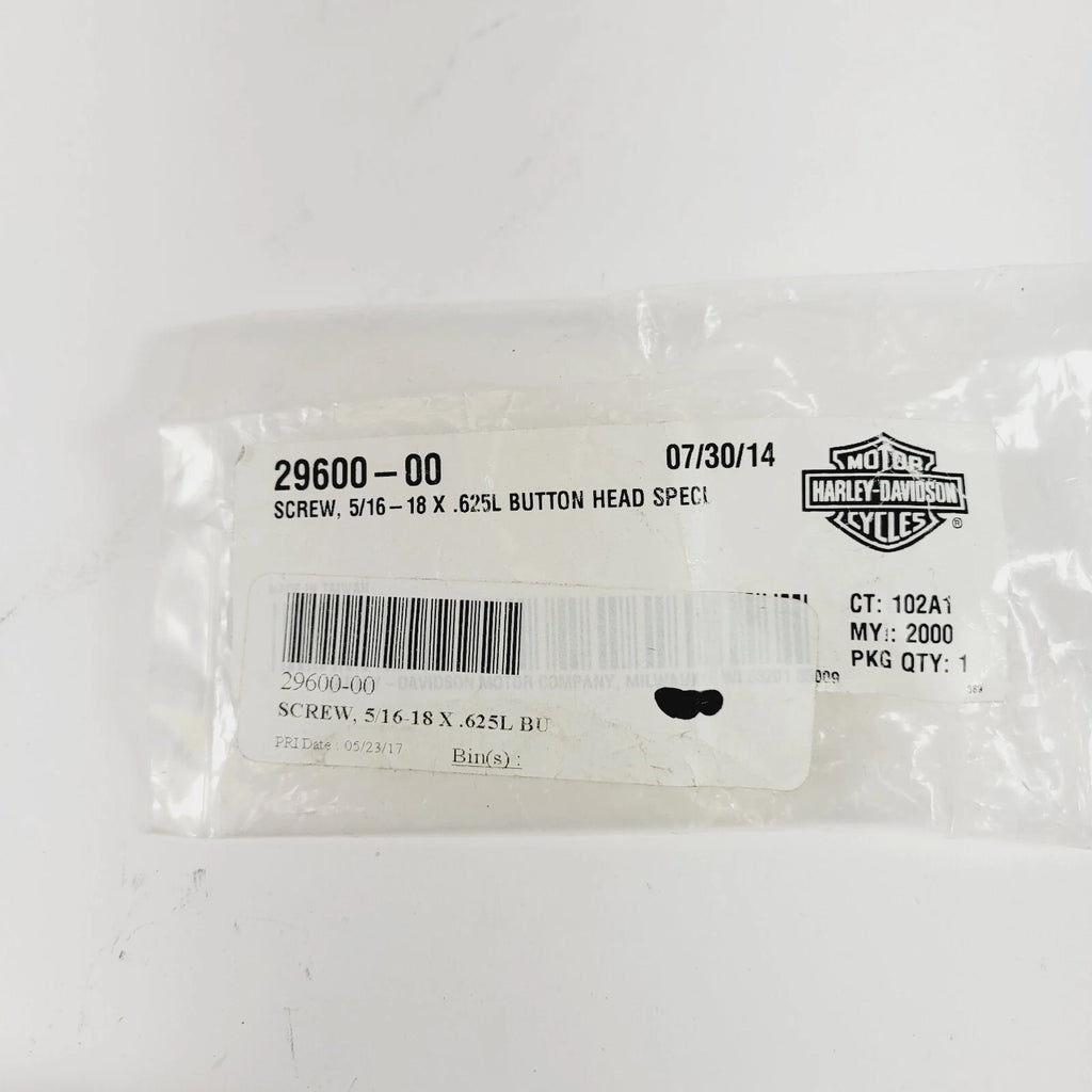 Screw 5/16-18x6.25L Button Head for Harley-Davidson (1990–2023) 29600-00