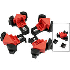 4X Right Angle Clamp for Woodworking (5-22mm Clamping Range)