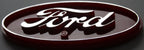 3D Emblem Decal Sticker for Ford Tractor (Farm Red Logo)