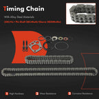 2X Timing Chain Kit for Nissan Altima (1993–1997) 2.4L