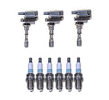 Set of 3 Ignition Coils & 6 Iridium Spark Plugs for 3.5 V6 (Denso)