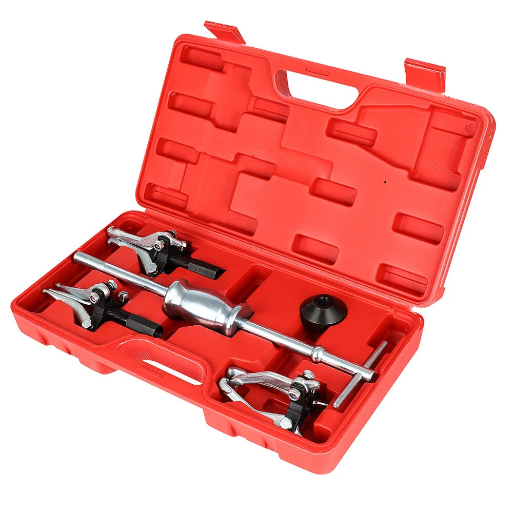 3 Jaw Bearing Puller Set with Slide Hammer for Universal Use (Tool Kit)