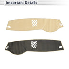 Dash Cover Mat for BMW 5 Series F10/F11 Beige Sun Protector Pad