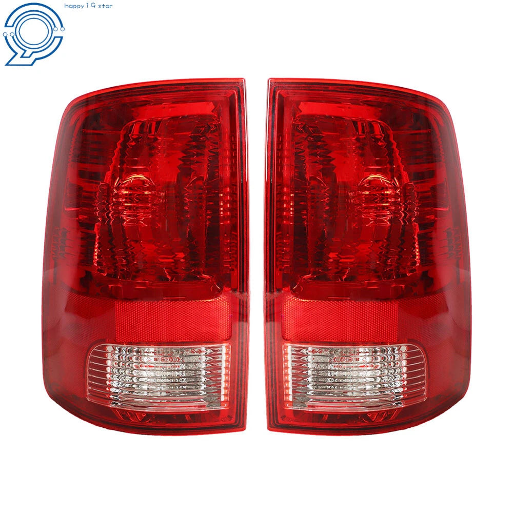 Tail Lights Brake Lamps Set of 2 for Dodge Ram 1500 2500 3500 (2009–2018)