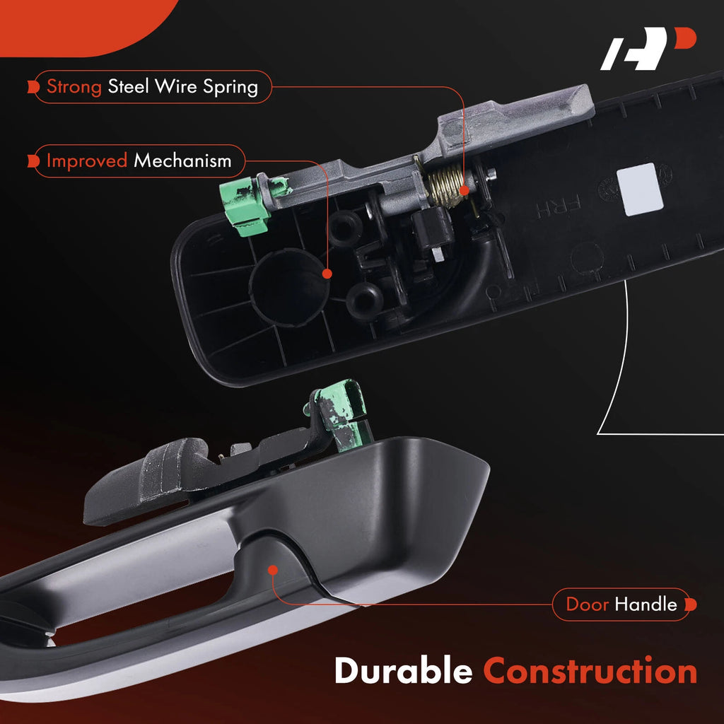 Rear Left Exterior Door Handle for Jeep Grand Cherokee WK (2005–2010)