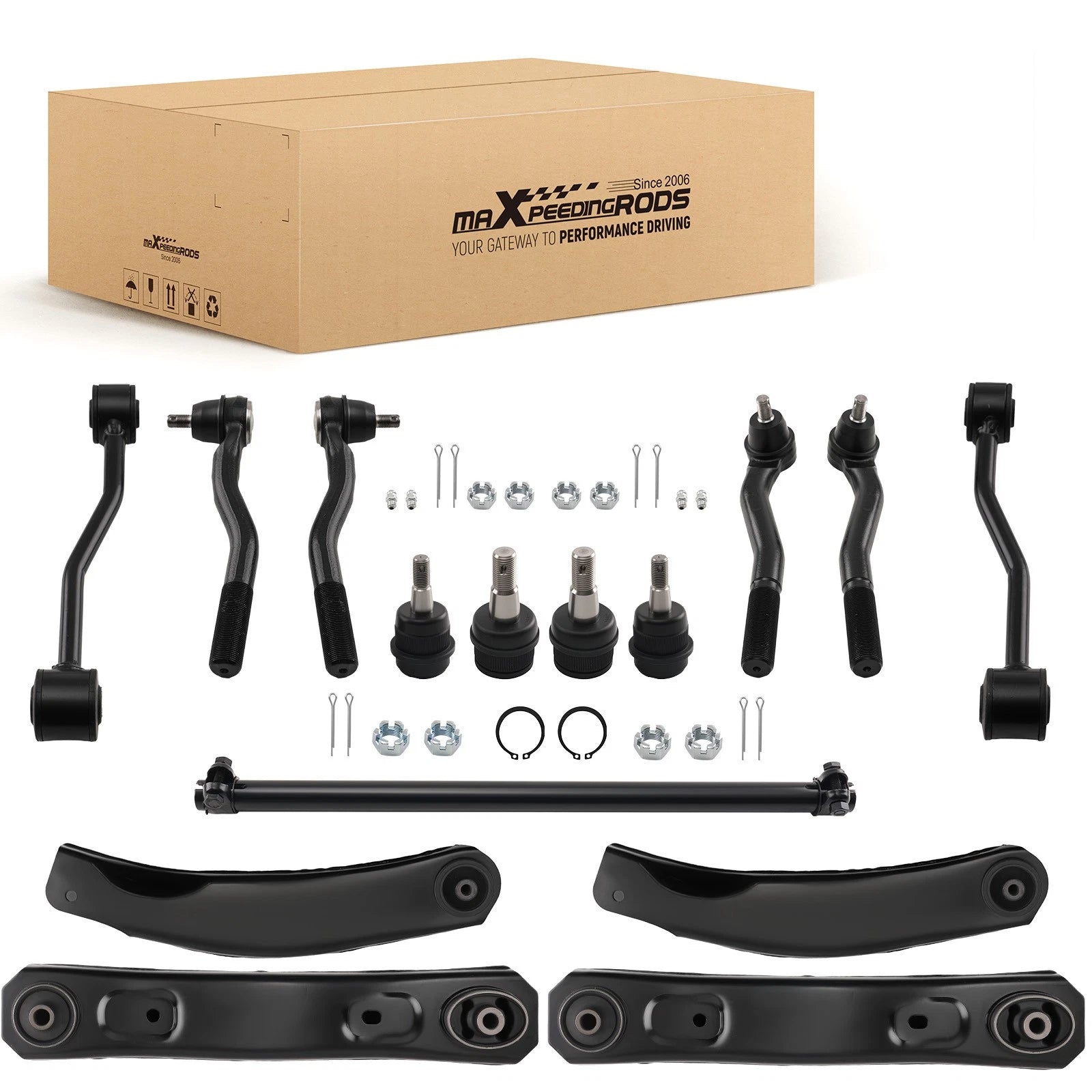 15pc Front Control Arm Ball Joint Kit for Jeep Grand Cherokee (1999–2004)