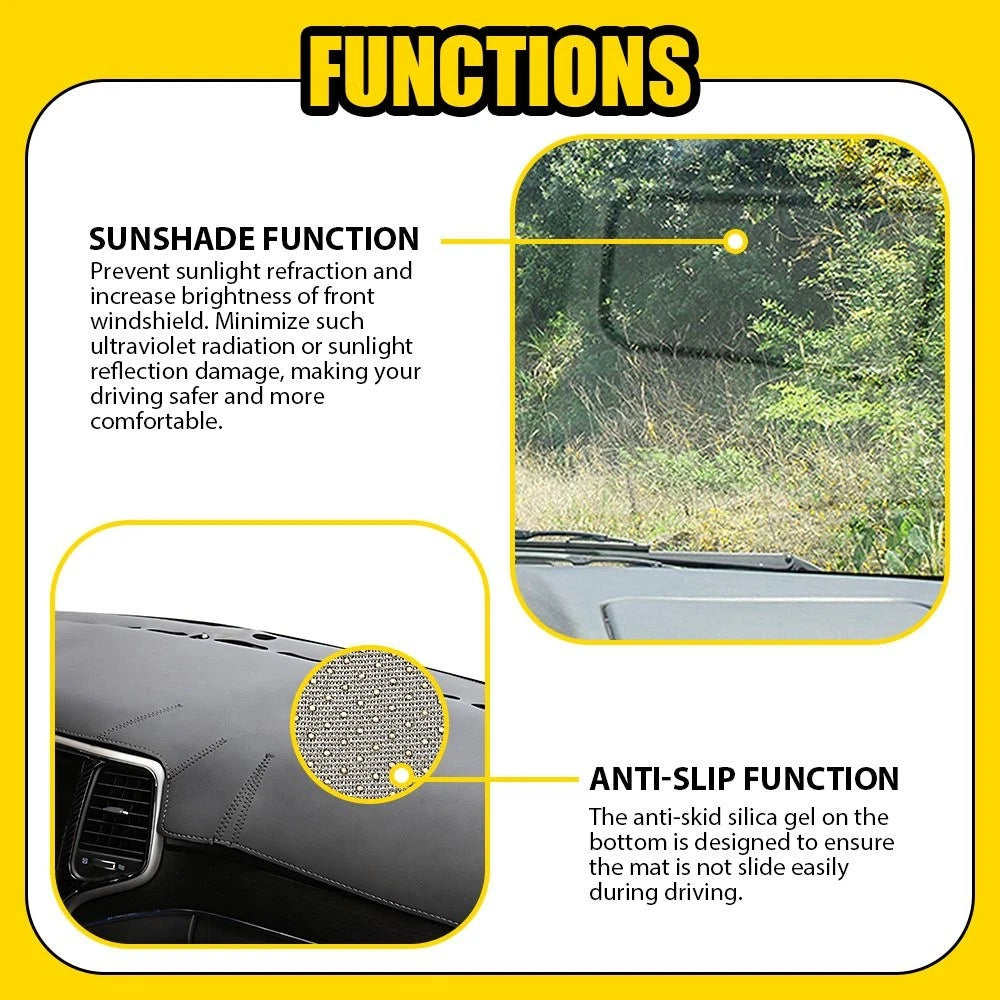 Dashmat Dashboard Cover for Jeep Grand Cherokee (2011â2017) Leather