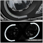 Full LED Reflector Conversion Headlights for Peterbilt 359 379 (1981–2021)
