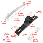 Mounting Fender Bracket for Dump, Work, Garbage, Utility Trucks (8591005)