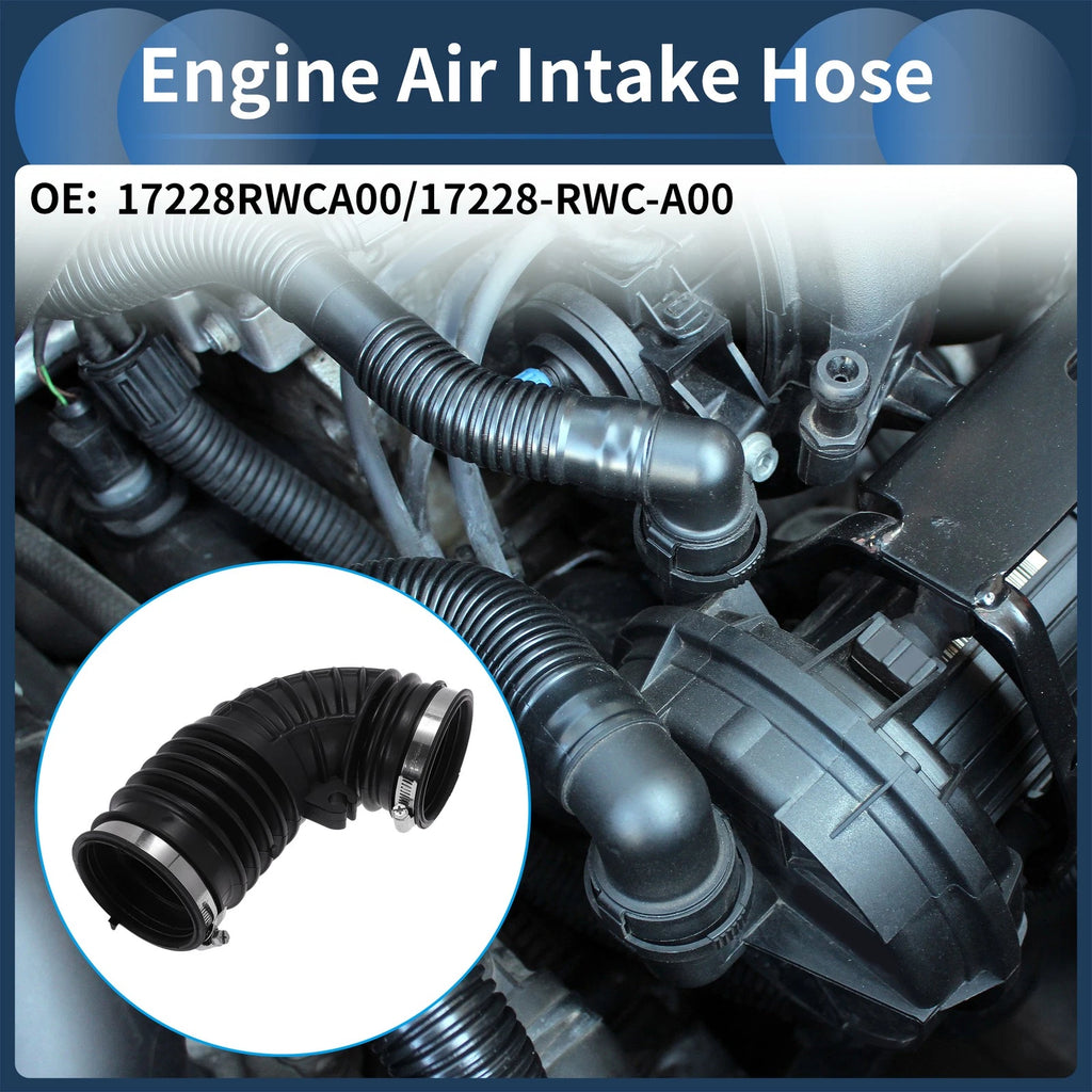 Engine Air Intake Hose for Acura RDX 2.3L (2007–2012) No. 17228RWCA00 Rubber Clamp