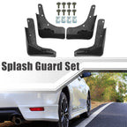 Set of 2 Front and Rear Mud Flaps Splash Guards for Nissan Rogue (2014–2020)