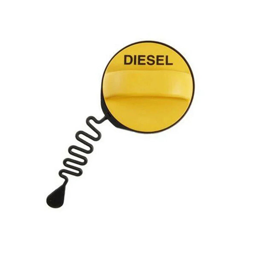 Fuel Filler Cap Cover for 2006-2014 Land Rover Freelander 2 Yellow ABS