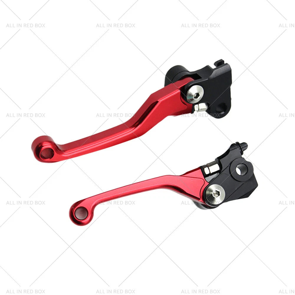 Pair Pivot Brake Clutch Lever for Honda CRF250R CRF450R (2007–2012)