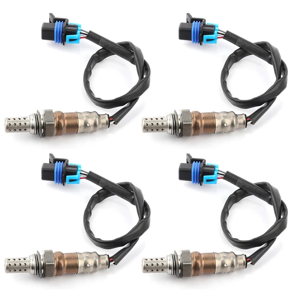 Set of 4 O2 Oxygen Sensors for Cadillac XTS 3.6L (2013–2015)