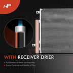 A/C Condenser & Cooling Fan Assembly for Chevy Spark (2013-2018)