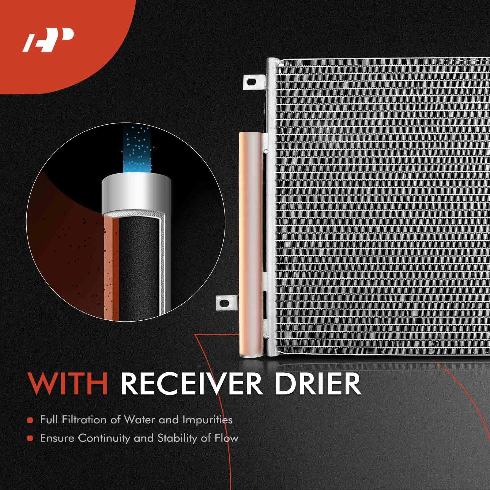 A/C Condenser & Cooling Fan Assembly for Chevy Spark (2013-2018)