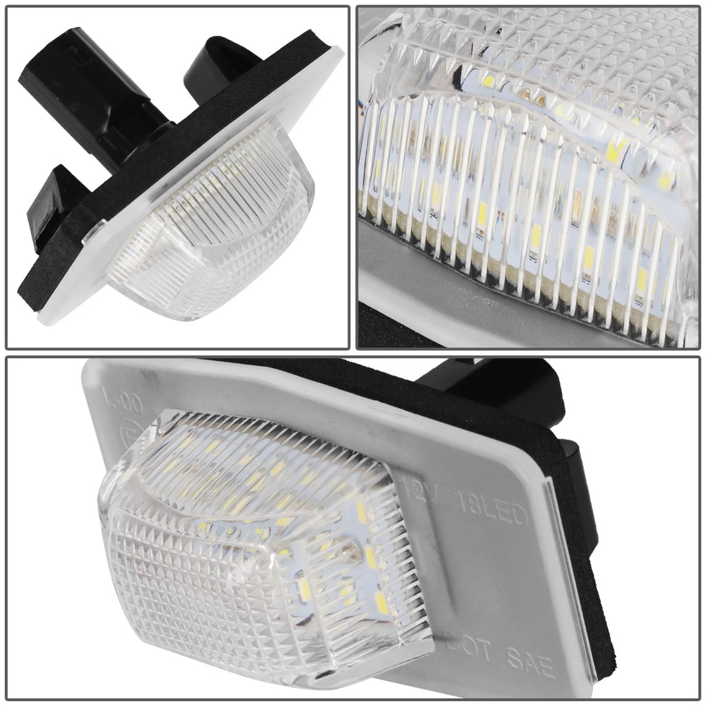 LED License Plate Light Lamps for Mazda Miata MX-5 (1999–2007)
