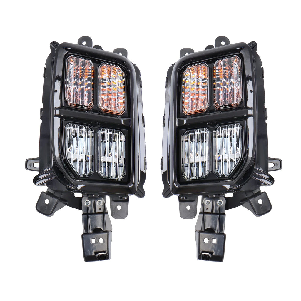 LED Fog Lights with Bezel for Mitsubishi Outlander Sport (2020–2024) LH+RH